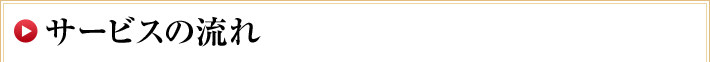 サービスの流れ